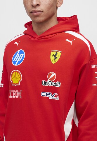 PUMA Суичър 'SF Replica Drivers Authentic' в червено