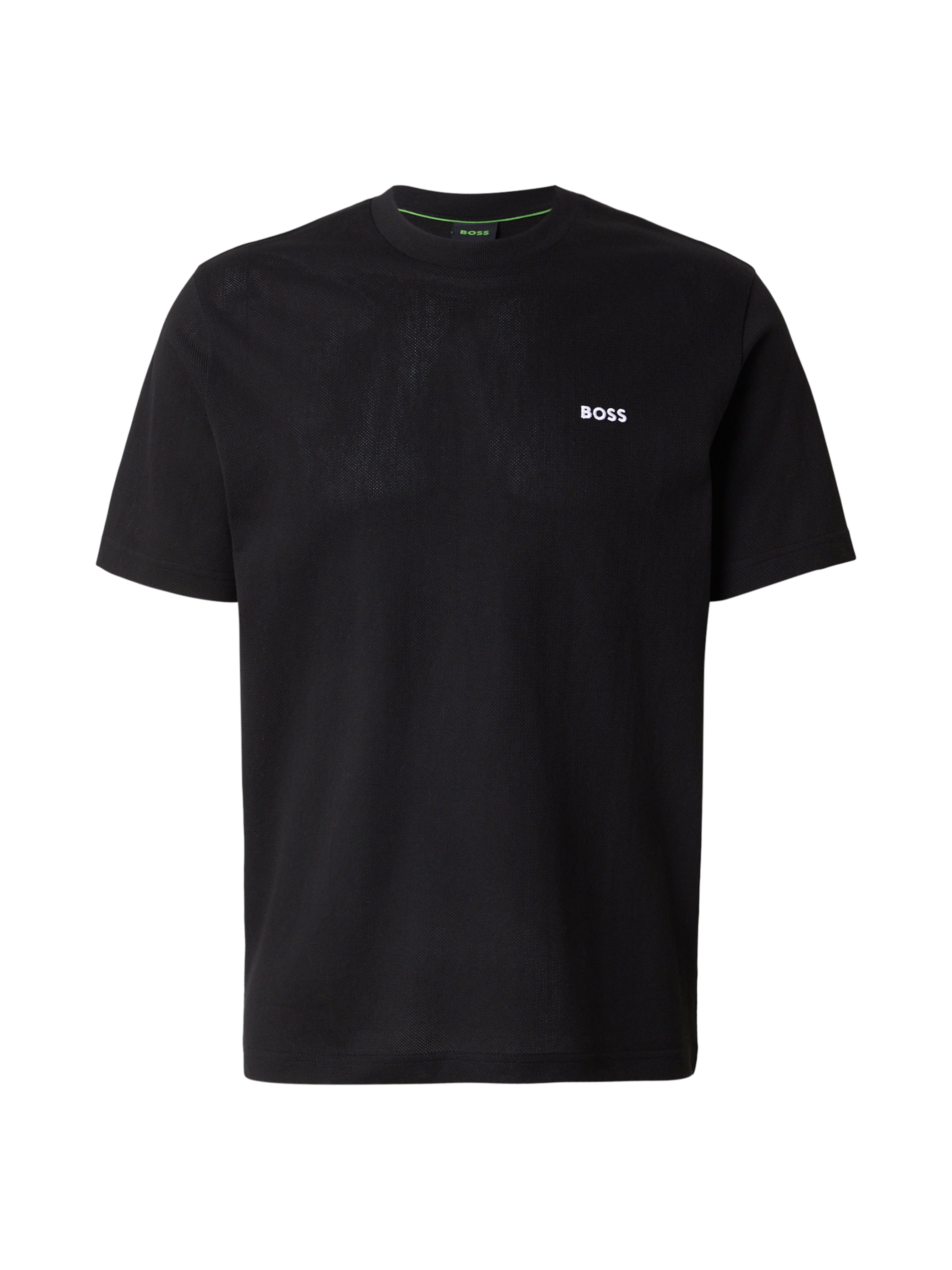 BOSS Футболка 'Member' в Черный: спереди