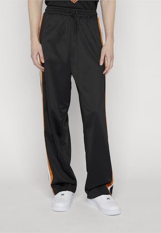 ROCAWEAR Loosefit Broek 'Kingdom' in Zwart: voorkant