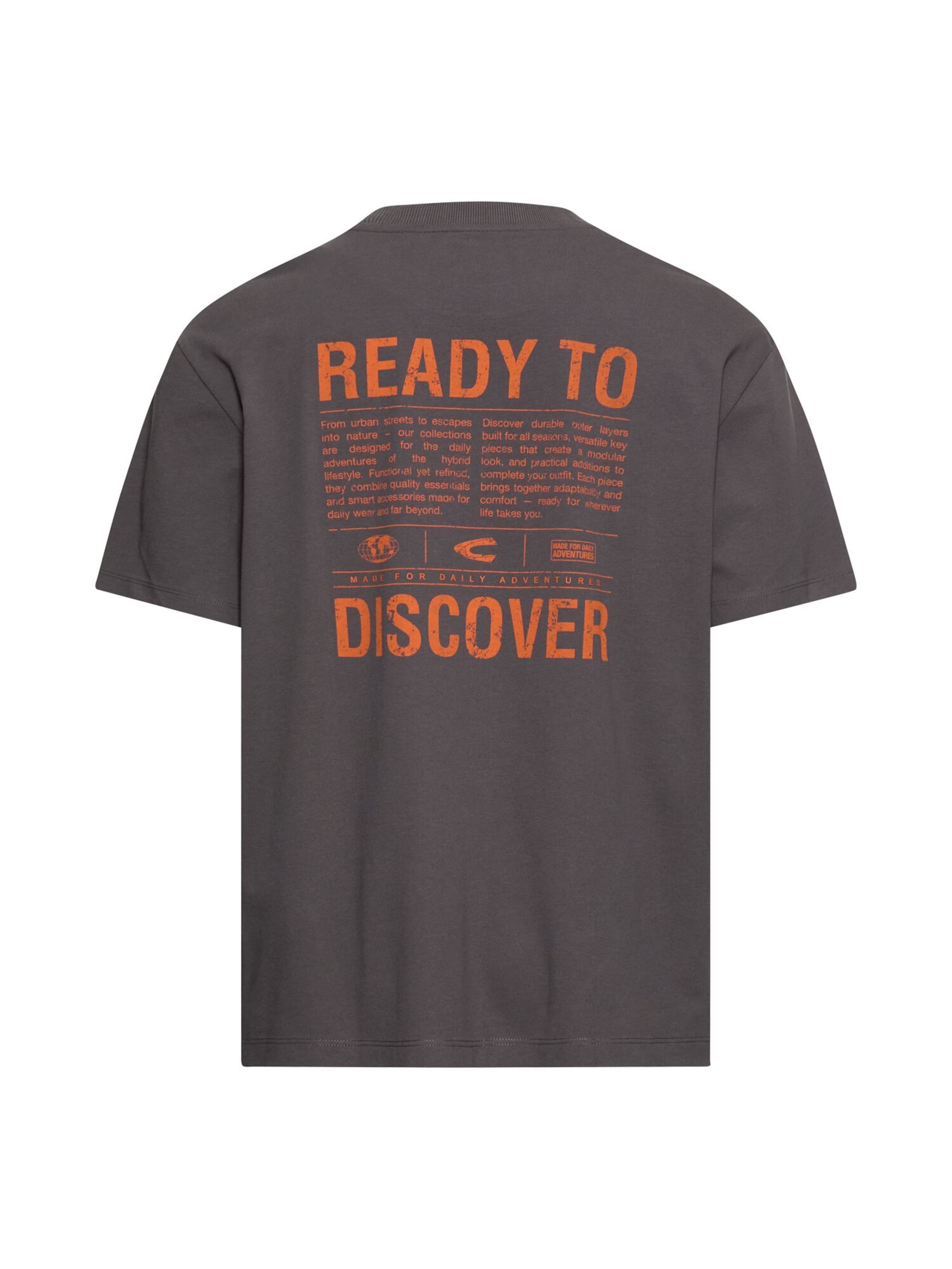 Tricou de la CAMEL ACTIVE pe gri: față