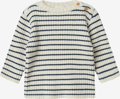 NAME IT Pulover 'STRIPE' u boja pijeska / noćno plava, Pregled proizvoda