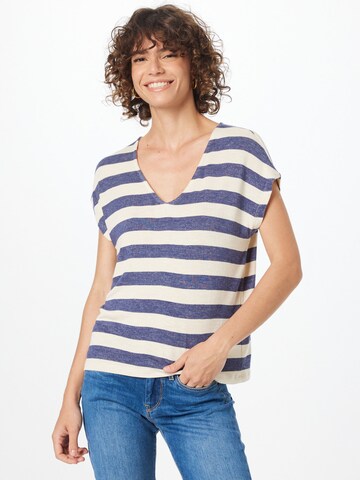 ONLY Shirt 'LIRA' in Blauw: voorkant