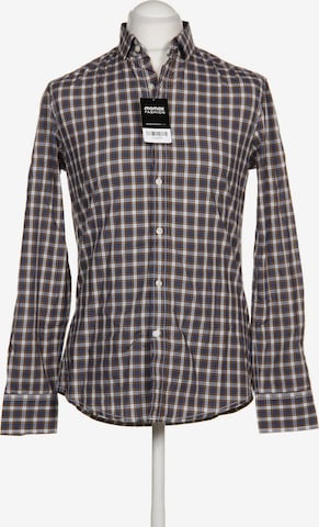 UNITED COLORS OF BENETTON Hemd M in Blau: Vorderseite