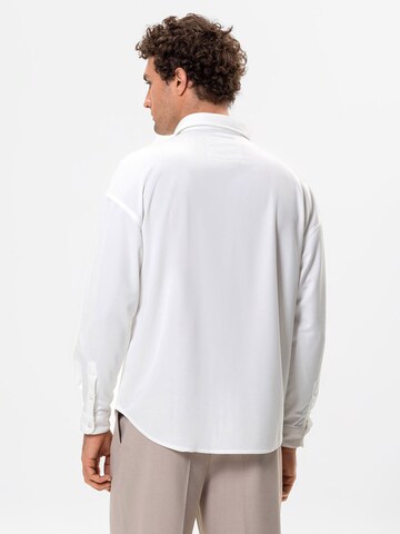 Antioch Comfort fit Button Up Shirt in Beige