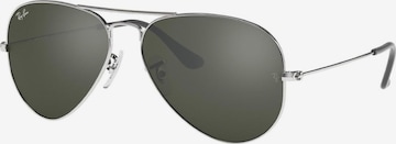 Ray-Ban Sunglasses 'Aviator RB3025' in Green: front