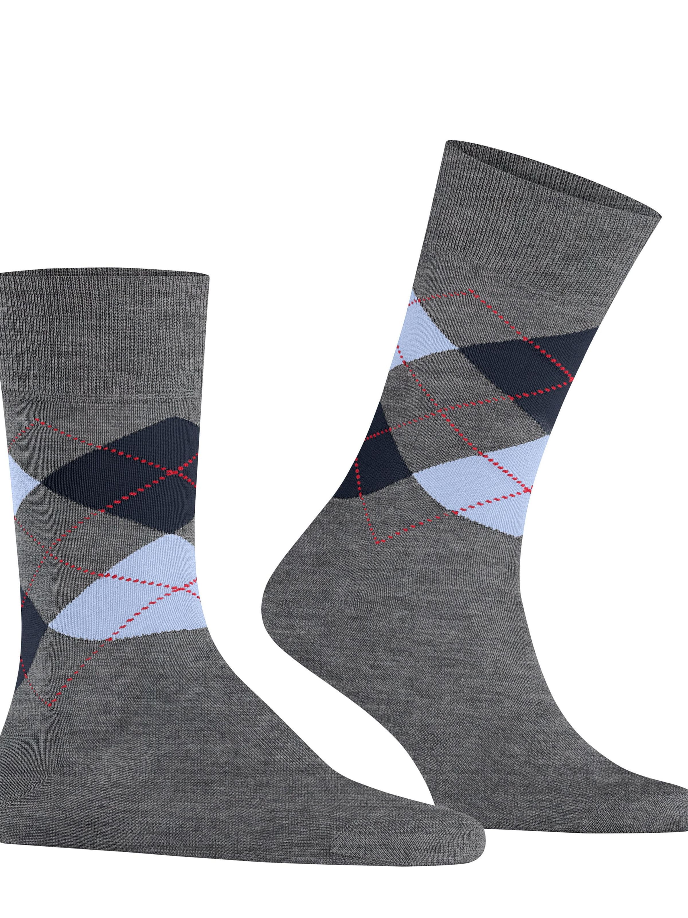 BURLINGTON Socks 'Manchester' in Grey