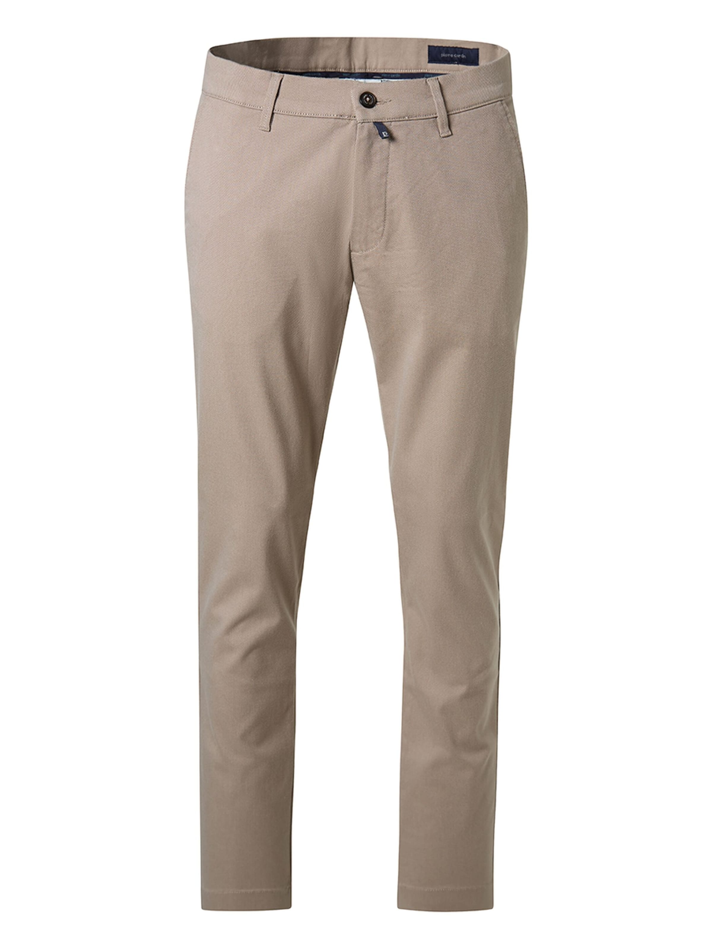 PIERRE CARDIN Tapered Chino 'Calais' in Beige: voorkant