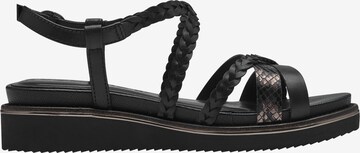 TAMARIS Sandals in Black