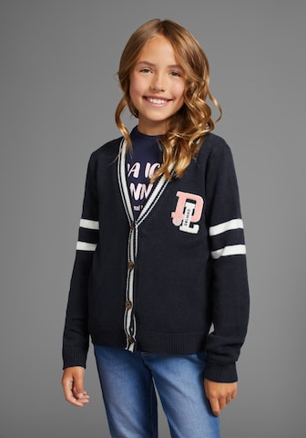 DELMAO Strickjacke in Blau