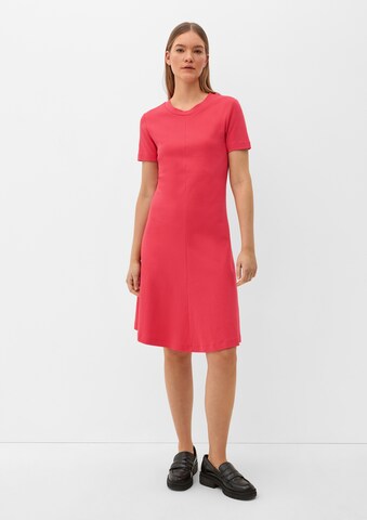 s.Oliver BLACK LABEL Kleid in Rot