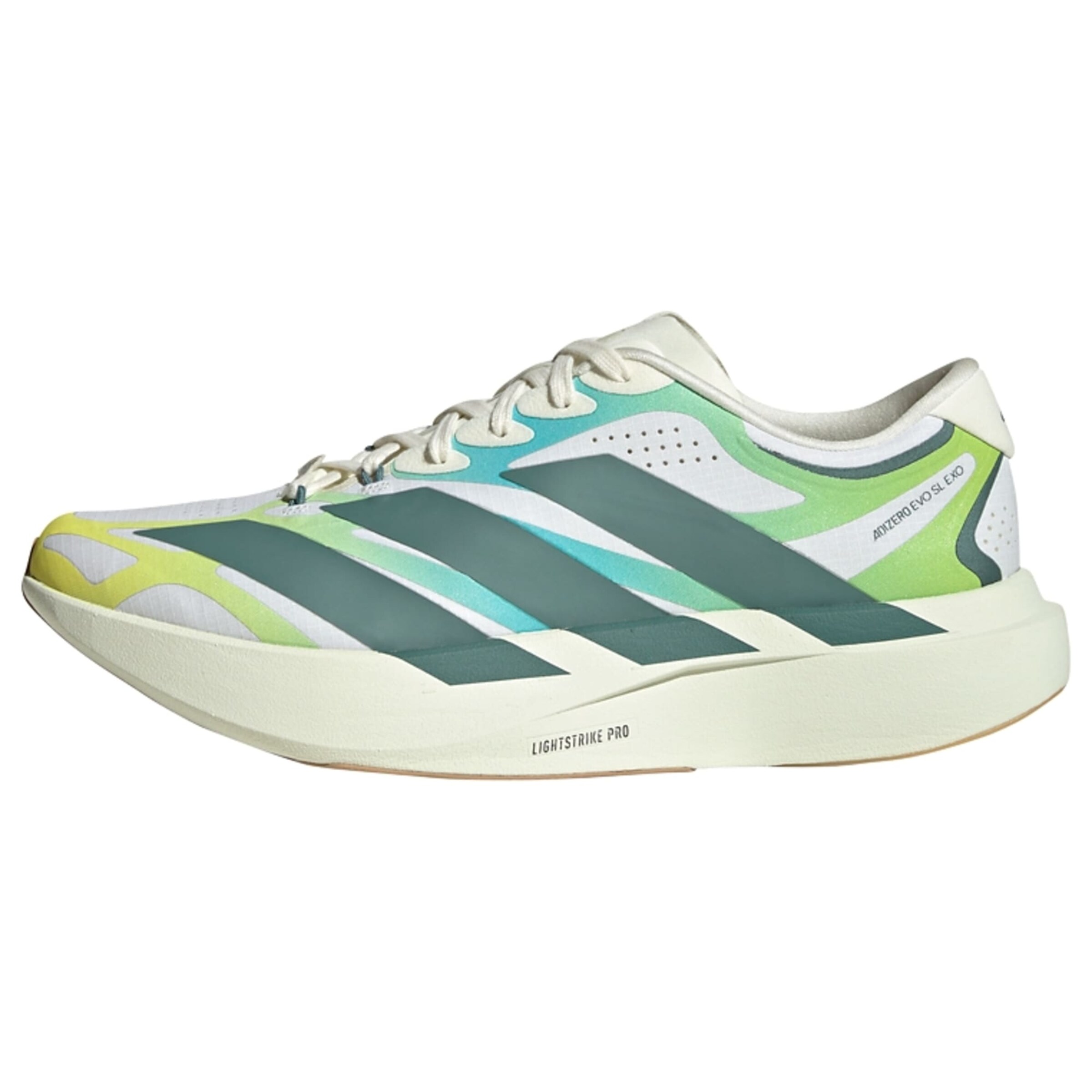 ADIDAS PERFORMANCE Loopschoen 'Adizero Evo SL Exo' in Wit: voorkant