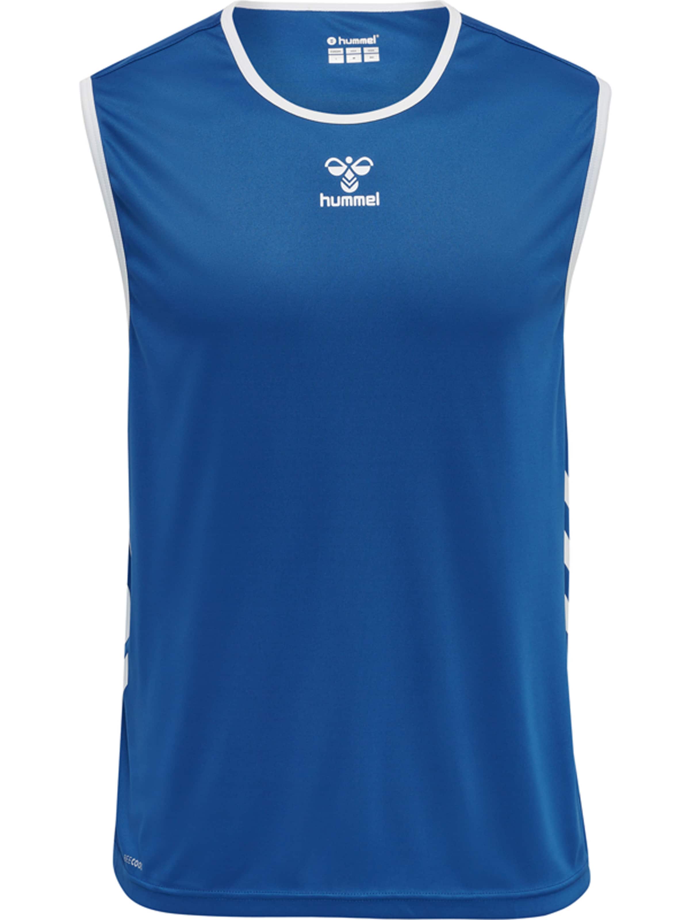 Hummel Performance shirt in Blue: front