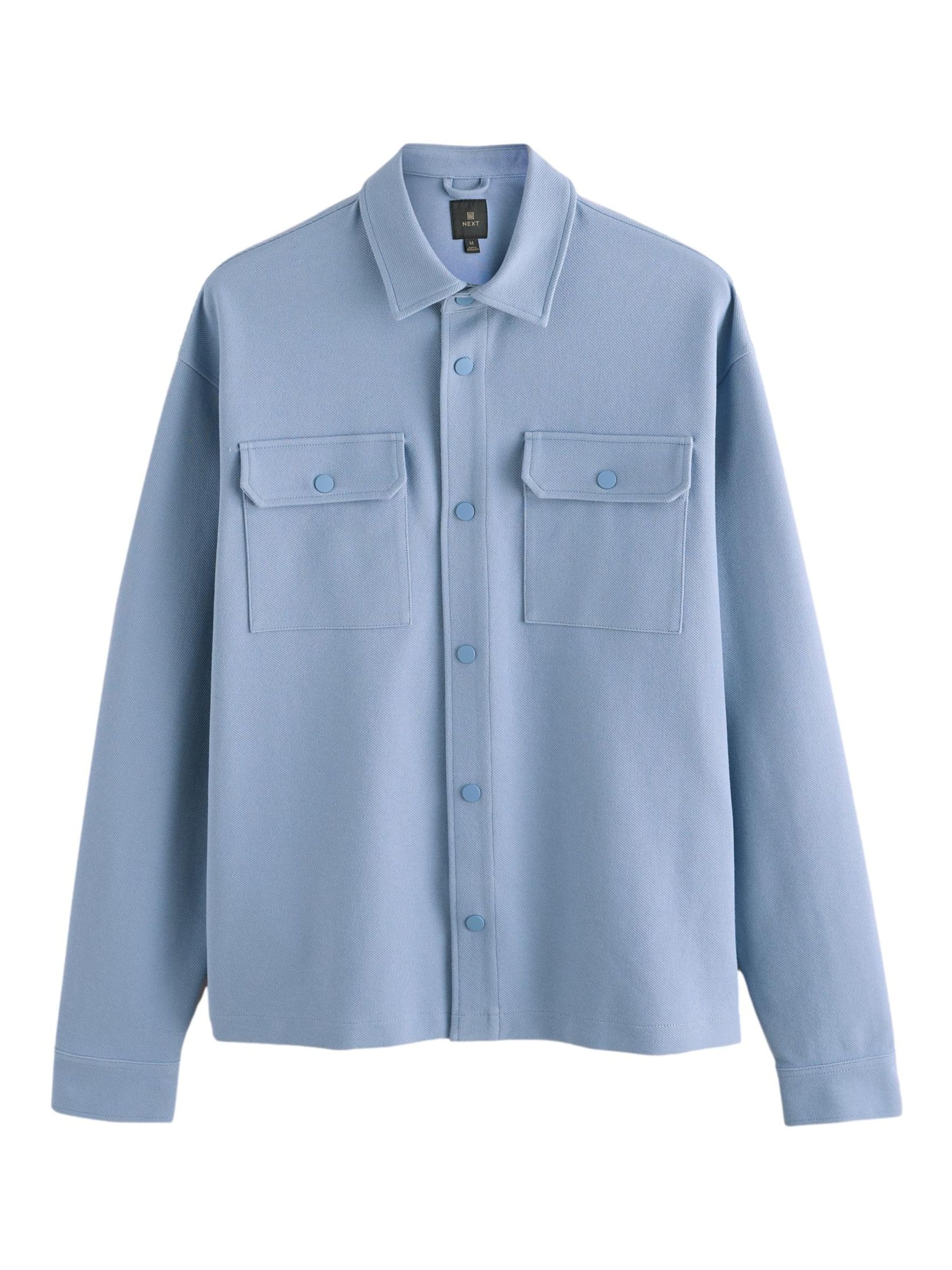 Next Prehodna jakna | modra barva: sprednja stran