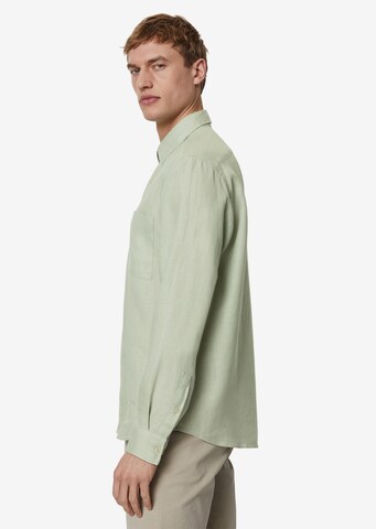 Regular fit Camicia di Marc O'Polo in verde