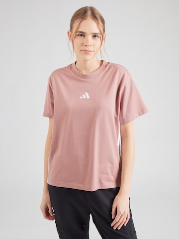 ADIDAS SPORTSWEAR Funktionsshirt 'Essentials' in Beige: Vorderseite