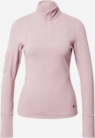 ONLY PLAY - Camiseta funcional 'EVALDA' en rosa: frente