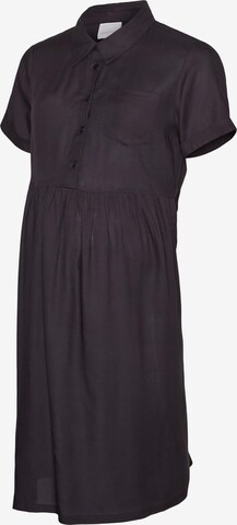 Robe-chemise 'Melani Lia' MAMALICIOUS en marron : devant