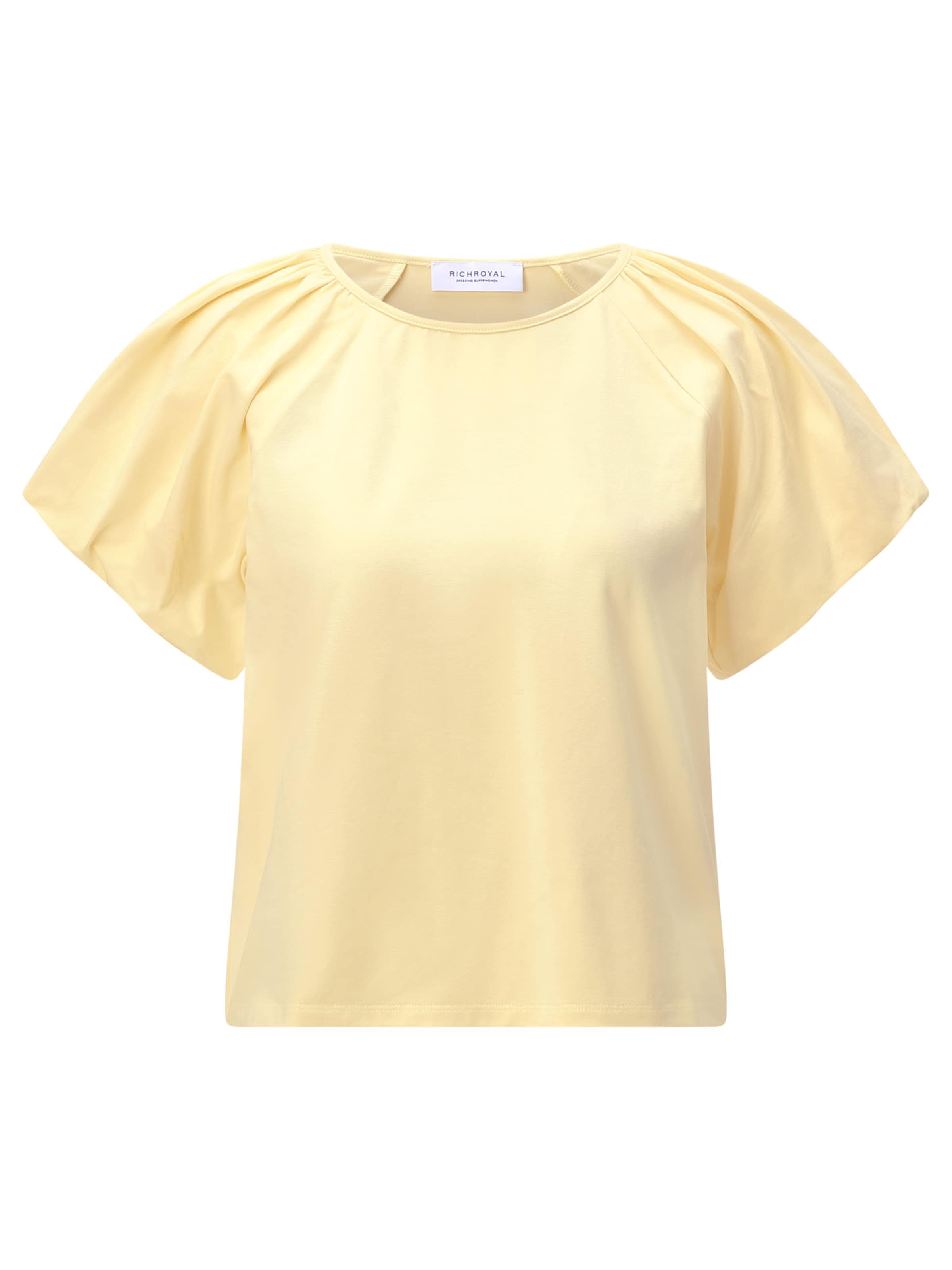 Rich & Royal Shirt in Geel: voorkant