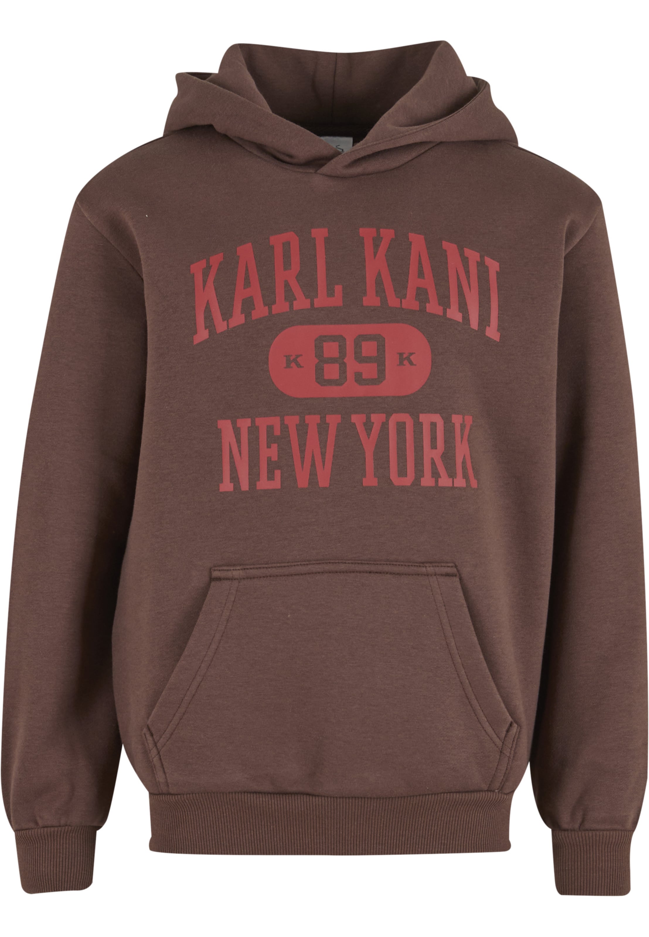 Karl Kani - Sweatshirt 'Heritage 89' em castanho: frente