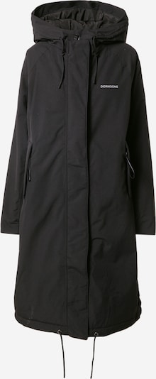Palton de primăvară-toamnă 'Alicia' Didriksons pe negru / alb, Vizualizare produs