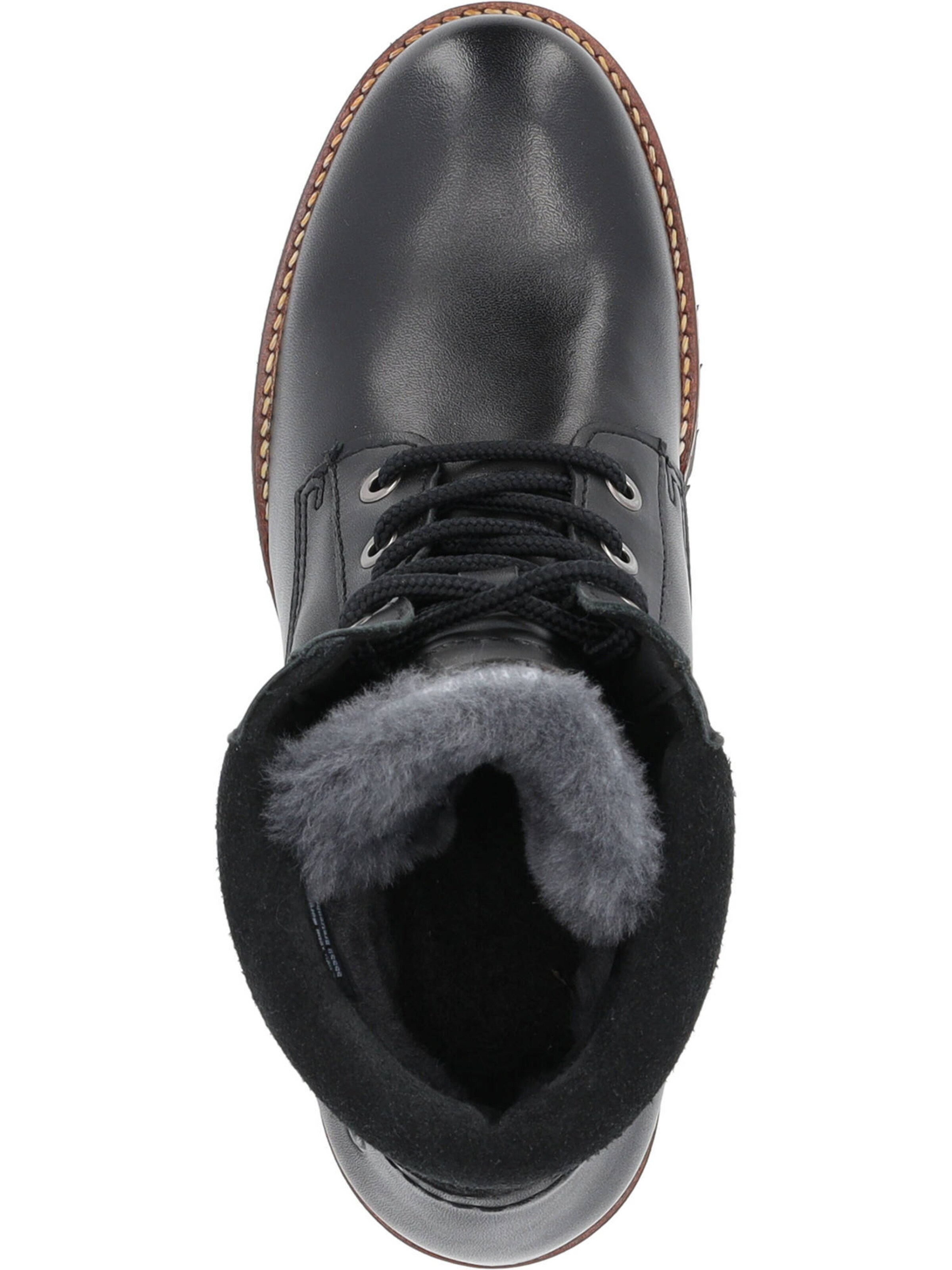 Palado Gležnarji z vezalkami 'Skarda' | črna barva