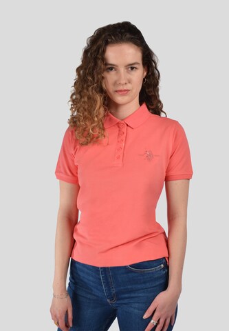 U.S. POLO ASSN. Poloshirt in Pink: predná strana