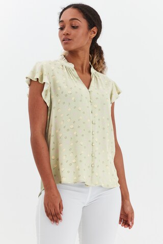 b.young Blouse in Groen: voorkant