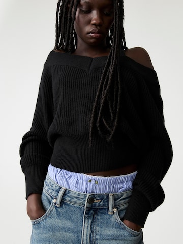 Pull-over Pull&Bear en noir