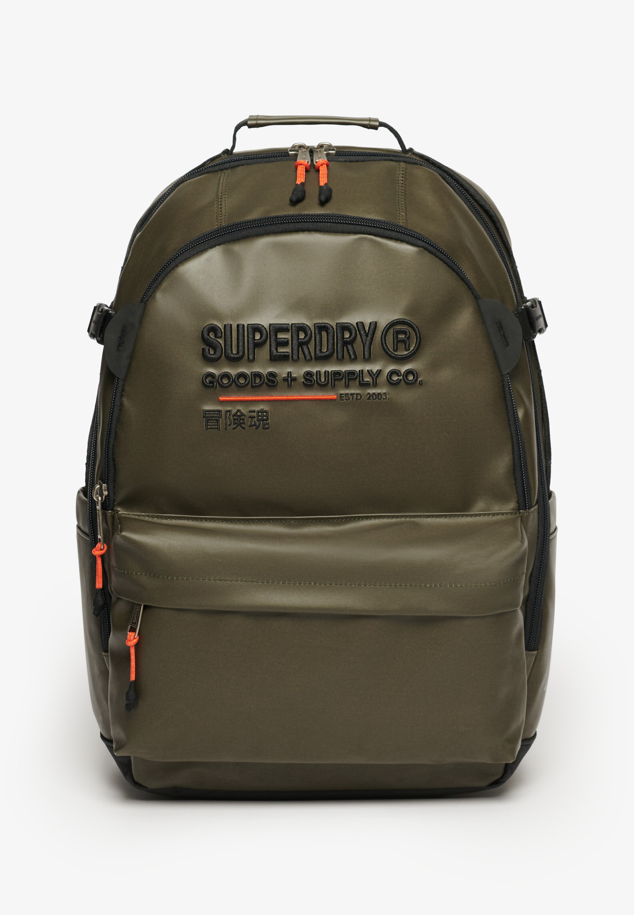 Superdry Backpack 'Tarp Utility' in Green: front