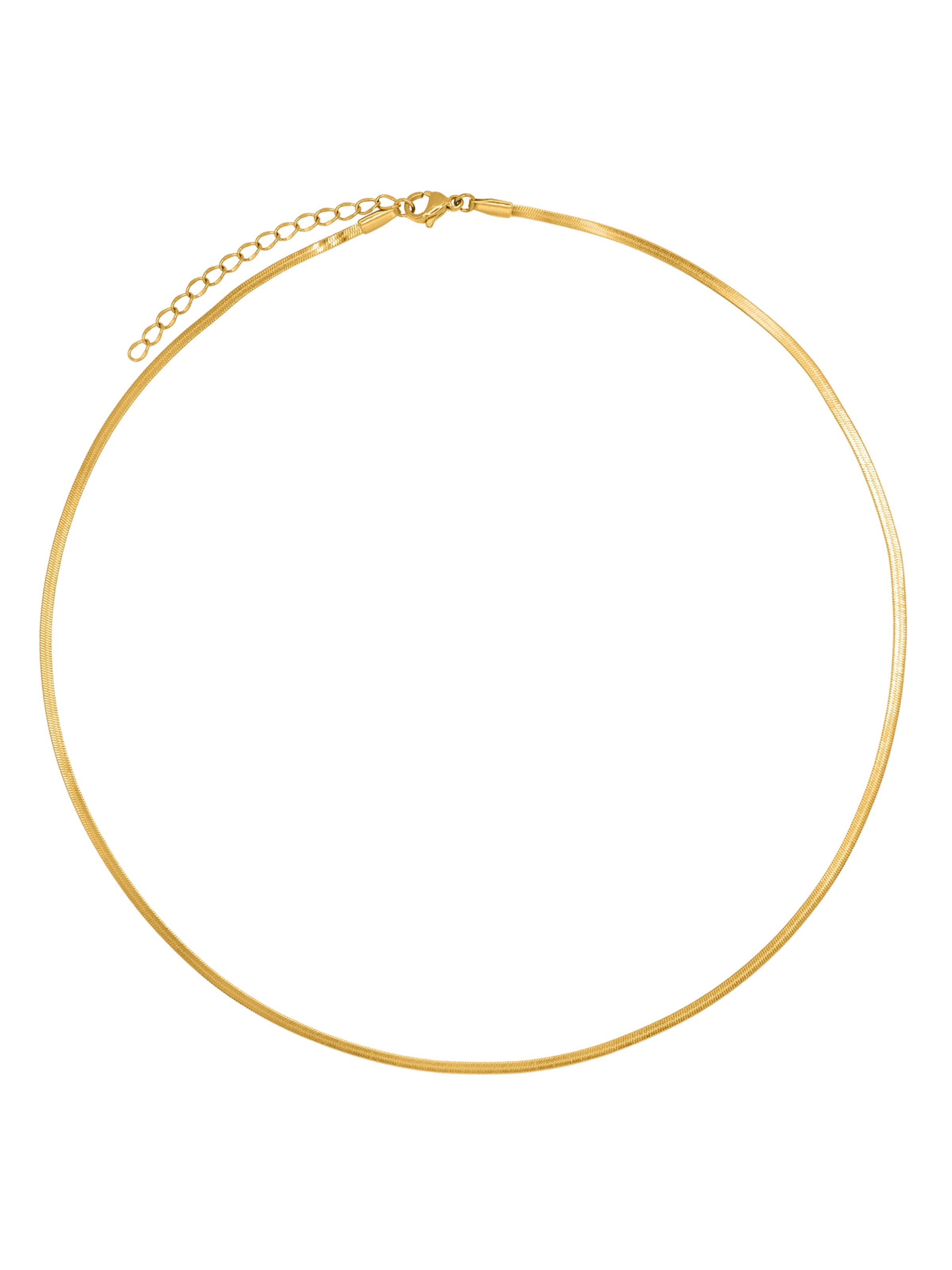 Heideman Kette 'Rick' in Gold: Vorderseite