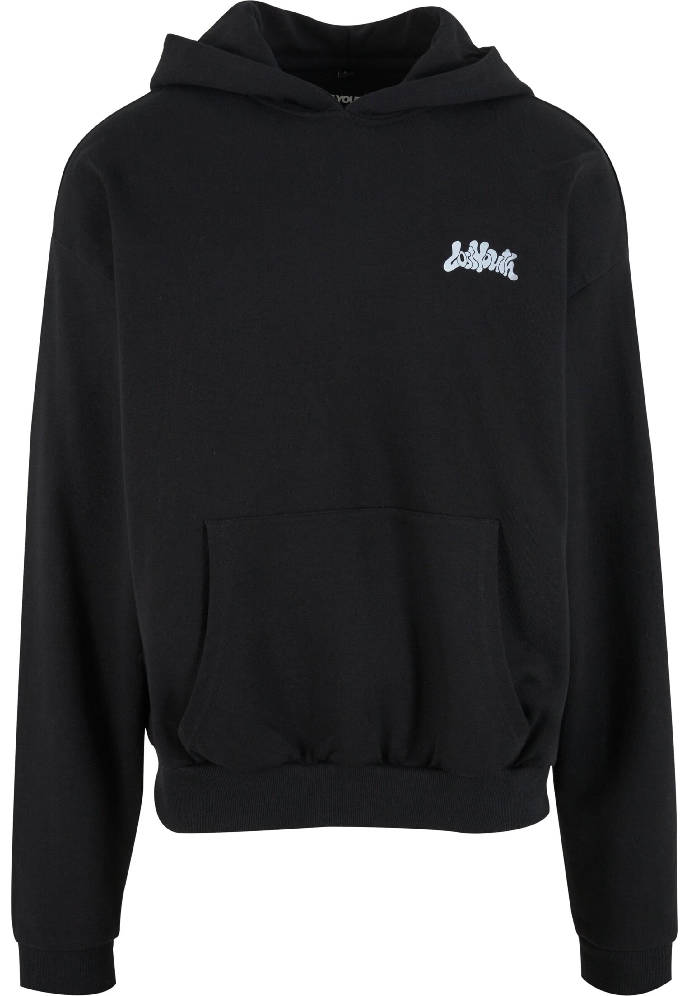 Lost Youth Sweatshirt 'Amalfi Coast' in Black: front