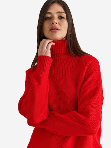 Bianco Lucci Pulóver 'Pullover' - piros