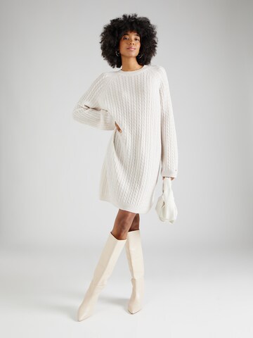 TOMMY HILFIGER Knitted dress in Beige