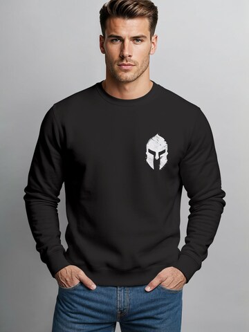 Neverless Sweatshirt 'Sparta 1' in Black