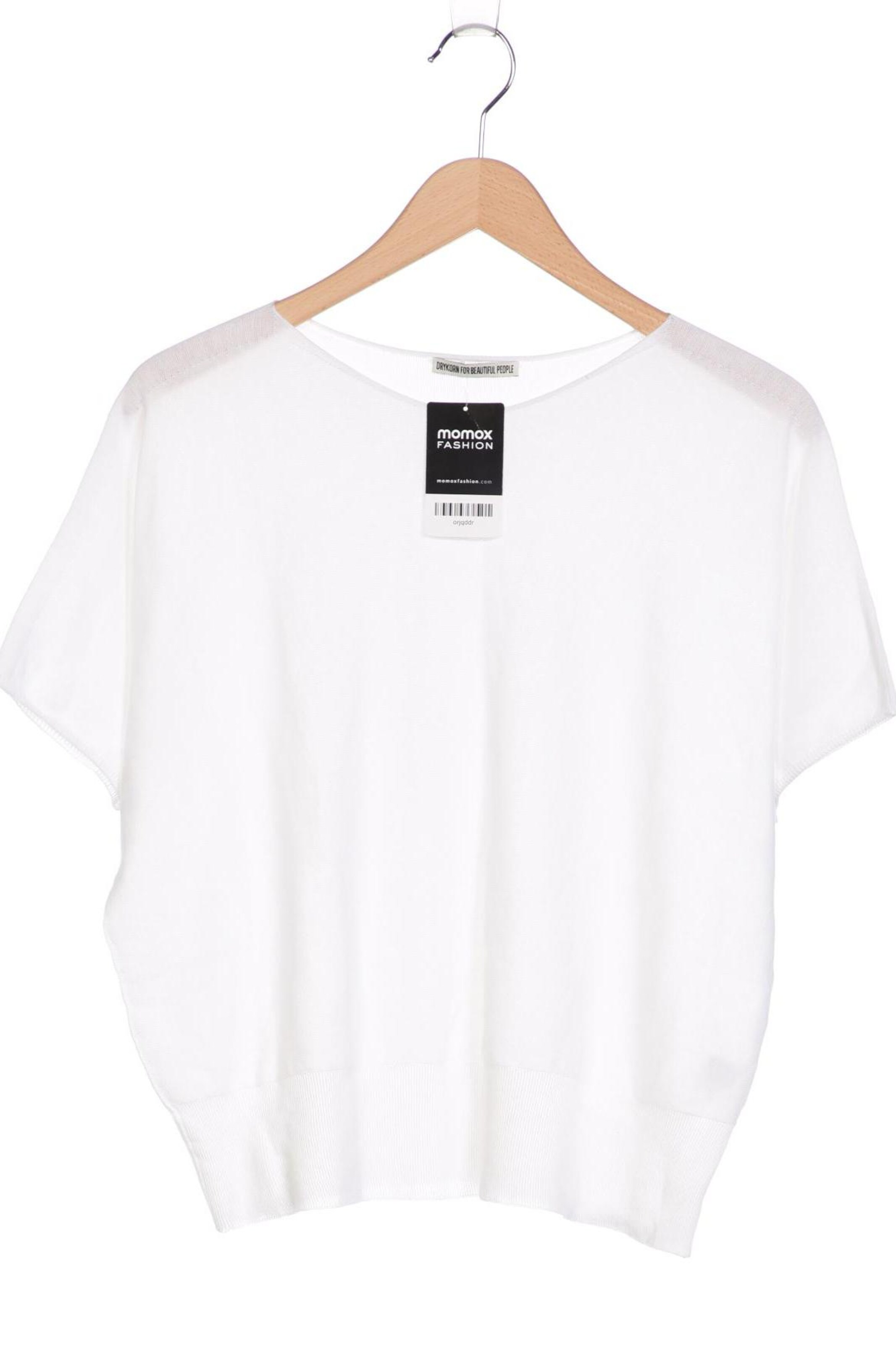 DRYKORN Pullover L in Weiß: Vorderseite