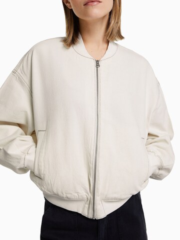 Bershka Between-season jacket in White