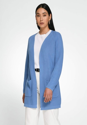 Cardigan Peter Hahn en bleu : devant