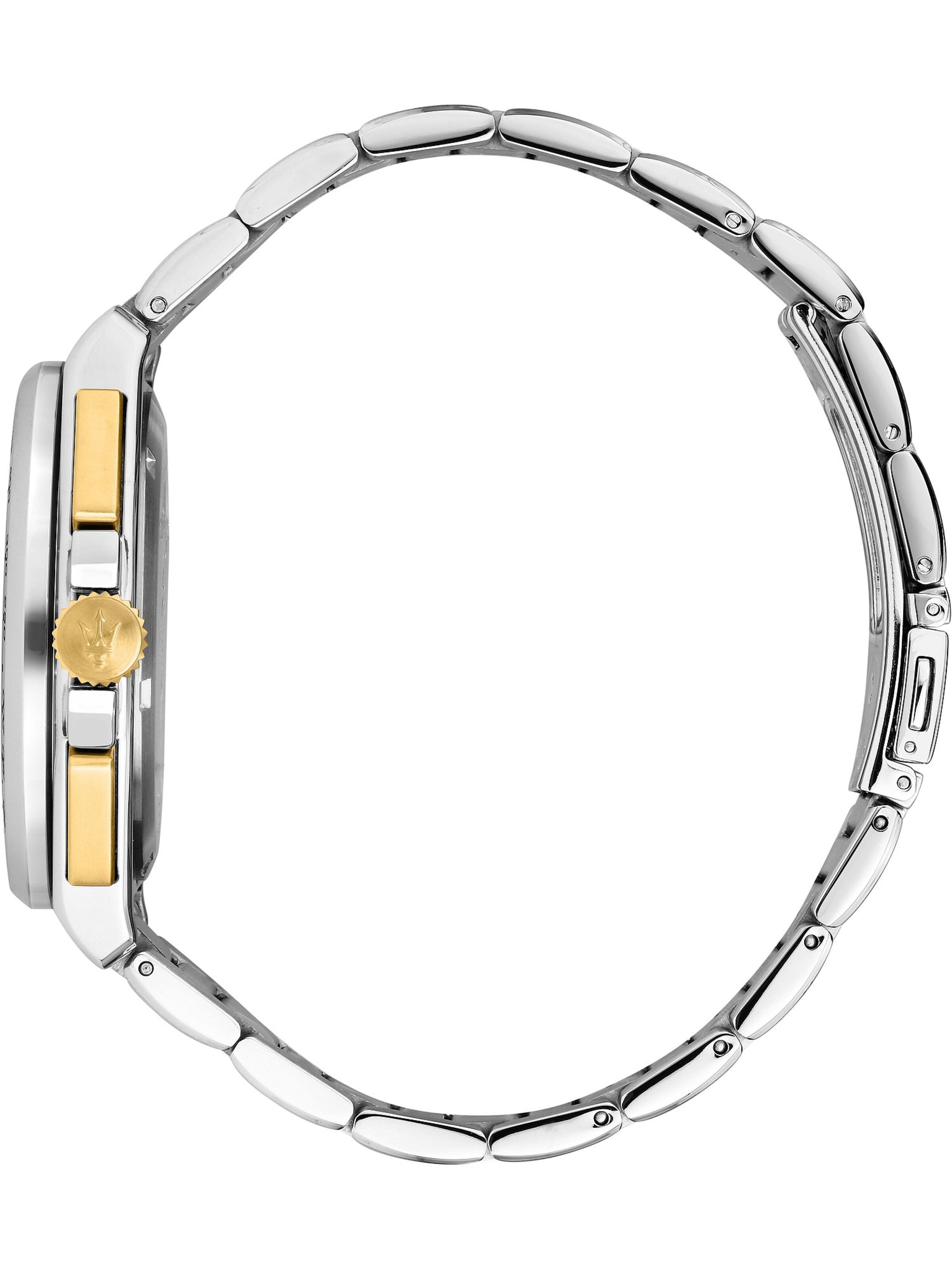 Maserati Uhr in Silber