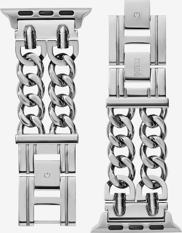 Montre à affichage analogique ' APPLE BAND (38MM-40MM) ' GUESS en argent : devant