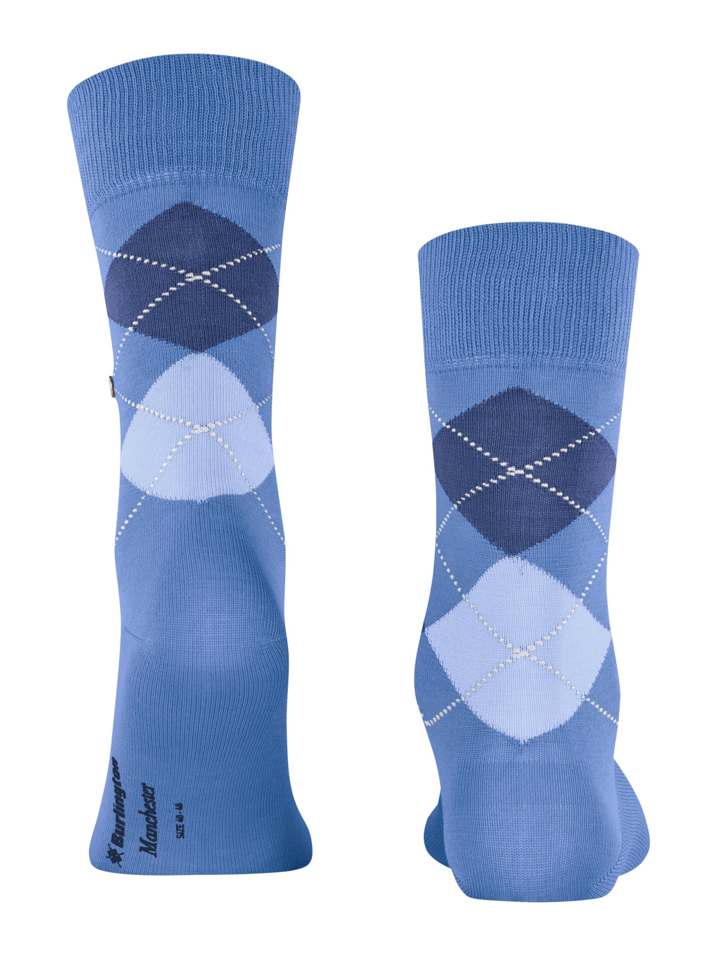 BURLINGTON Socks 'Manchester' in Blue