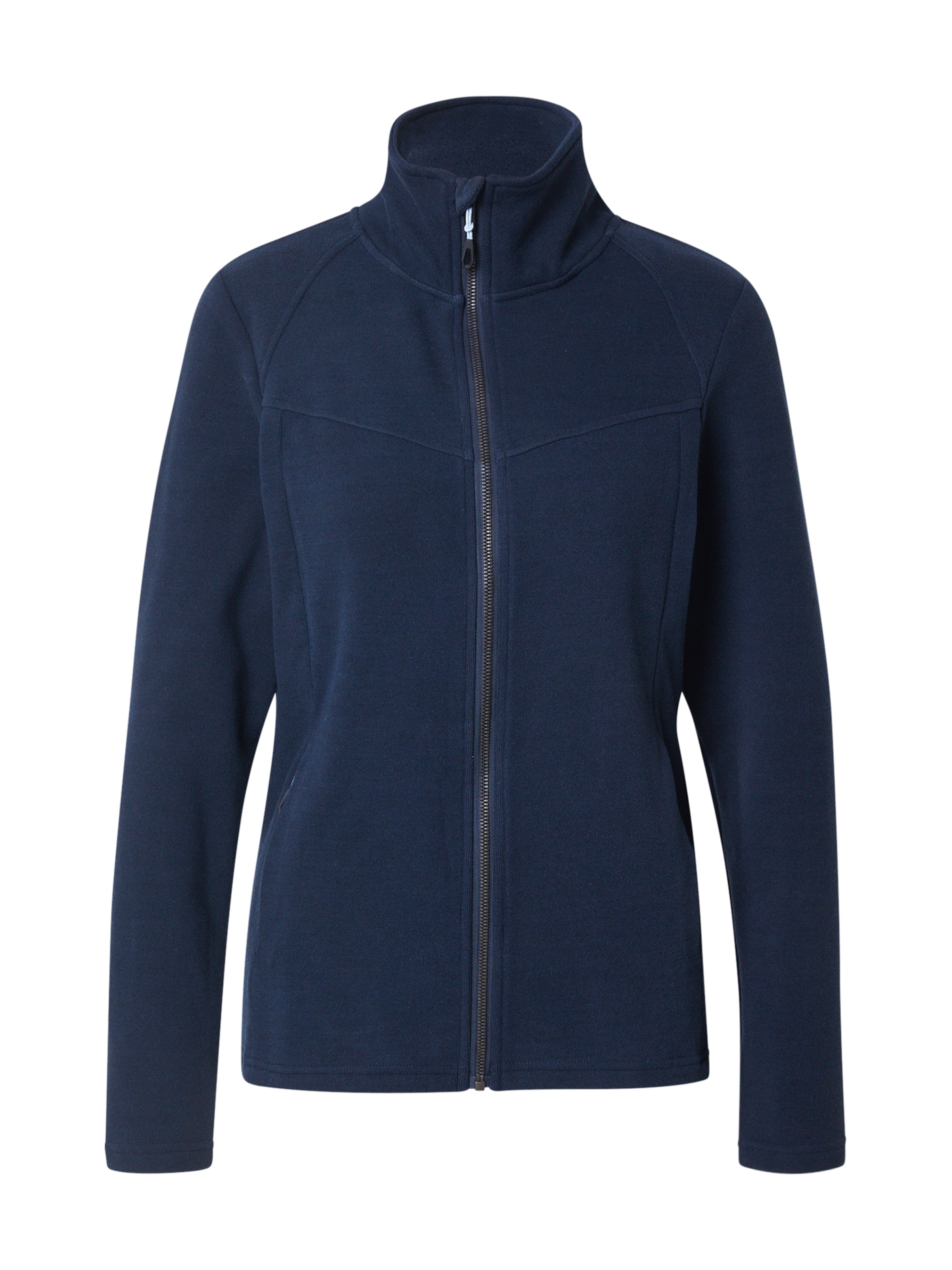 KILLTEC Athletic fleece jacket 'KOW 112' in Blue: front
