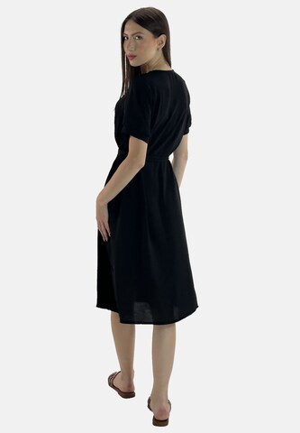 Abito camicia di Elara in nero