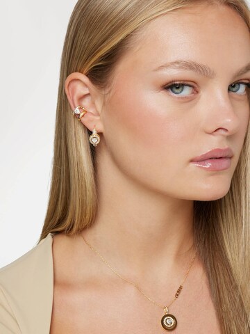 GUESS Ohrringe 'M'Ama Non M'Ama' in Gold: Vorderseite