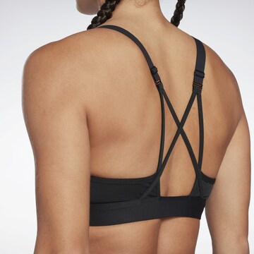 Reebok Bustier Sport bh in Zwart