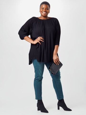 KAFFE CURVE Tunic 'Ami' in Black