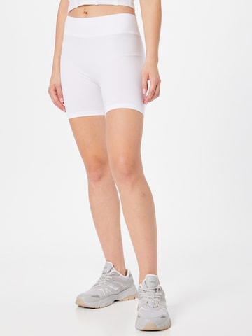 SAINT TROPEZ Skinny Pants 'Ninna' in White: front