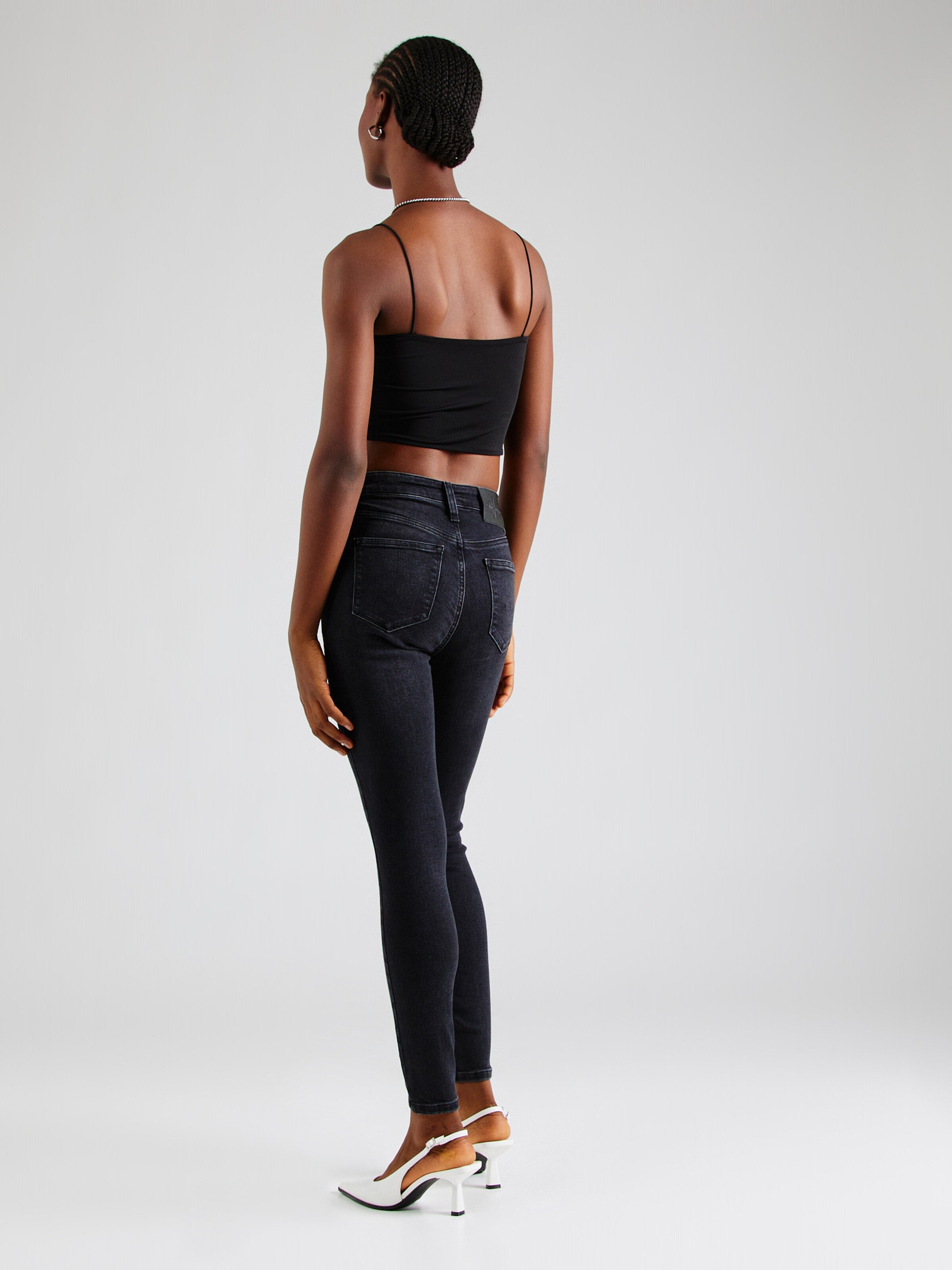 Skinny Jean Calvin Klein Jeans en Noir Denim ABOUT YOU