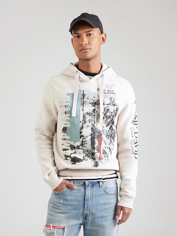 CAMP DAVID - Sudadera en gris: frente
