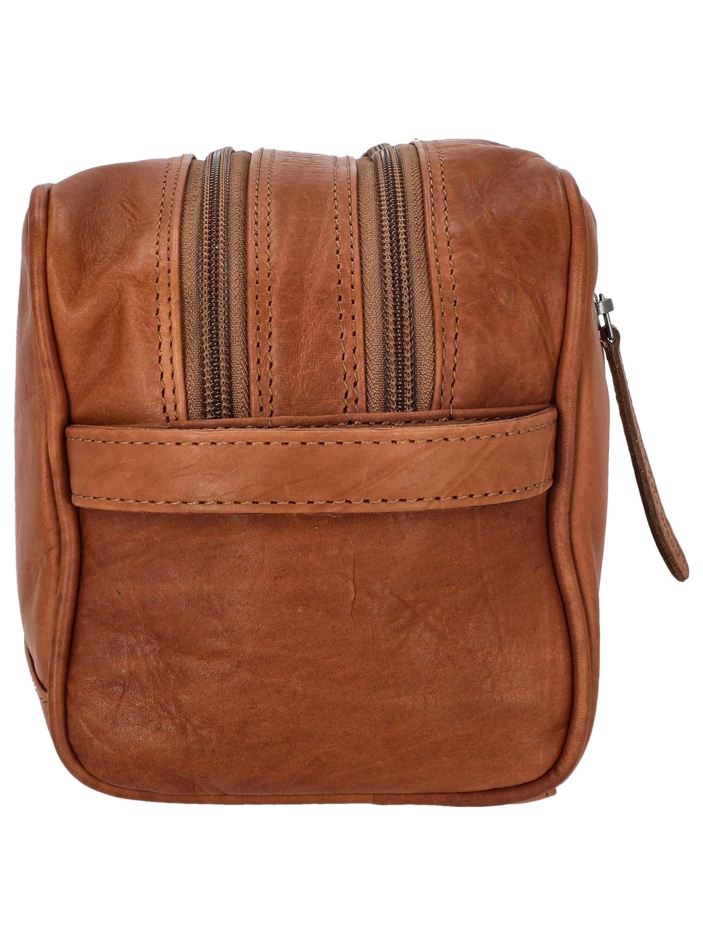 The Chesterfield Brand Toiletry bag 'Stacey' in Brown