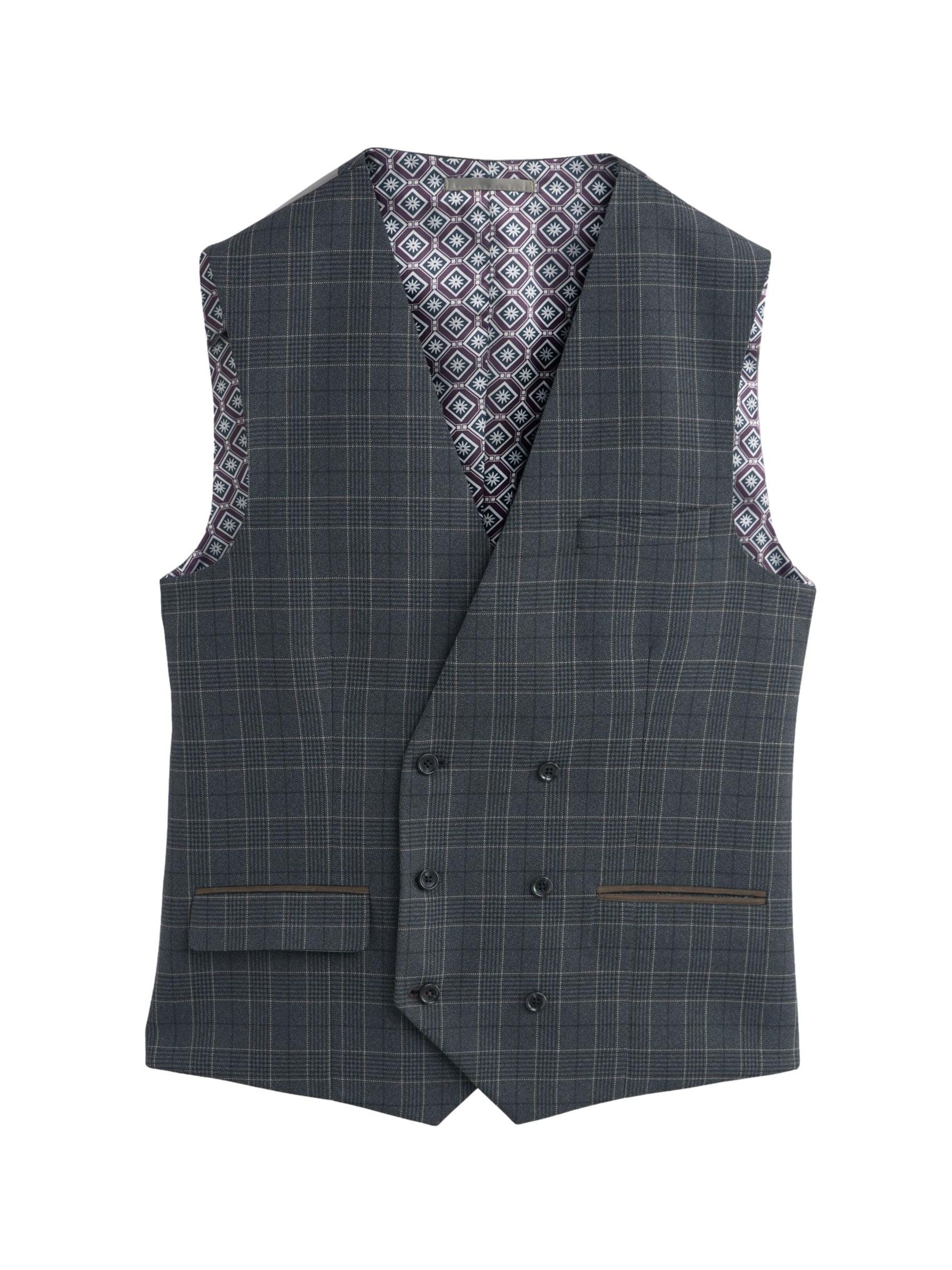 Gilet da completo di Next in grigio: frontale